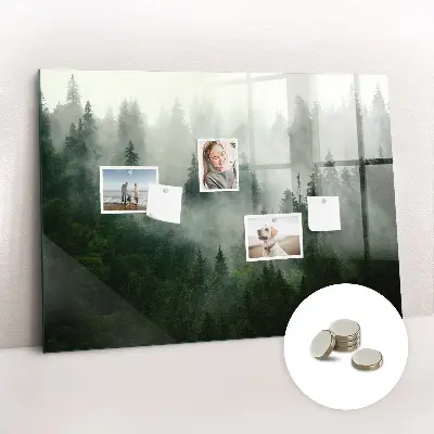 Misty forest magnetic board