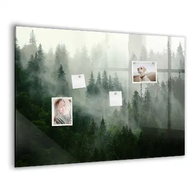 Misty forest magnetic board