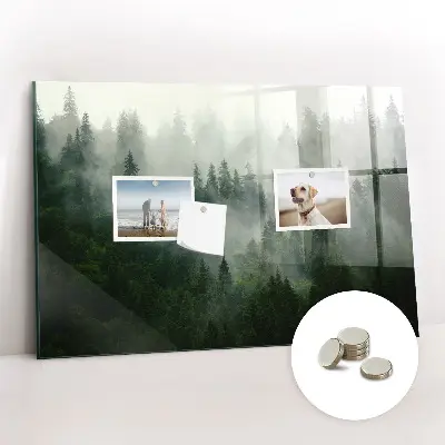 Misty forest magnetic board