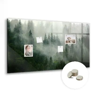Misty forest magnetic board
