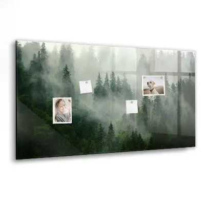 Misty forest magnetic board