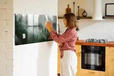 Misty forest magnetic board