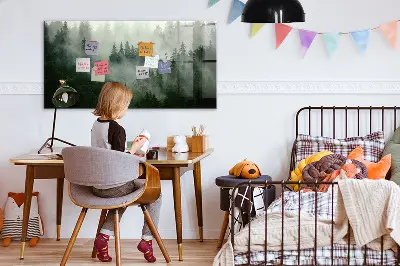 Misty forest magnetic board