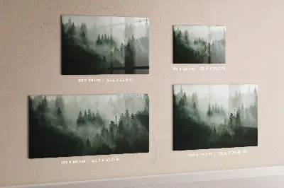 Misty forest magnetic board