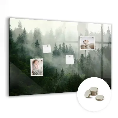 Misty forest magnetic board