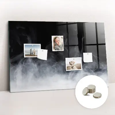Magnetic Wall Board in Smoke