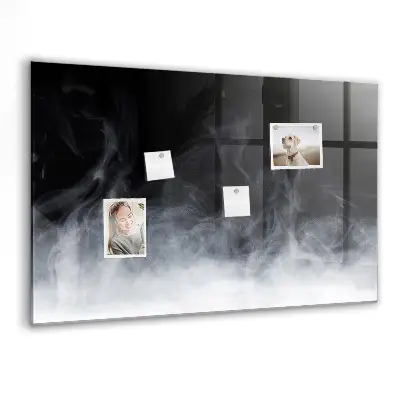 Magnetic Wall Board in Smoke