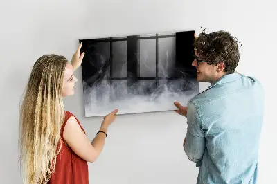 Magnetic Wall Board in Smoke