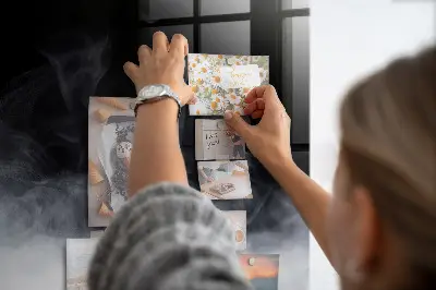 Magnetic Wall Board in Smoke