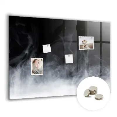 Magnetic Wall Board in Smoke
