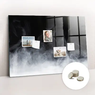 Magnetic Wall Board in Smoke