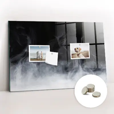 Magnetic Wall Board in Smoke