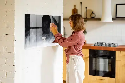 Magnetic Wall Board in Smoke