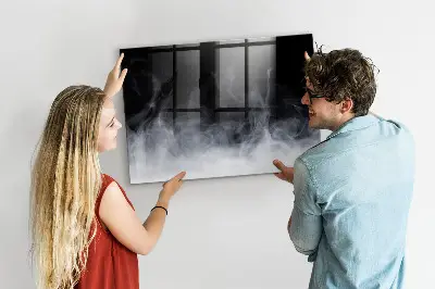 Magnetic Wall Board in Smoke