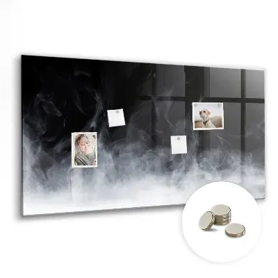 Magnetic Wall Board in Smoke