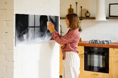 Magnetic Wall Board in Smoke