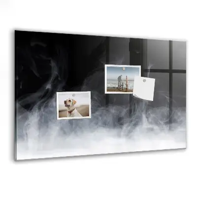 Magnetic Wall Board in Smoke