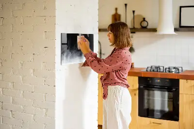 Magnetic Wall Board in Smoke