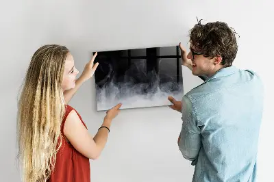 Magnetic Wall Board in Smoke