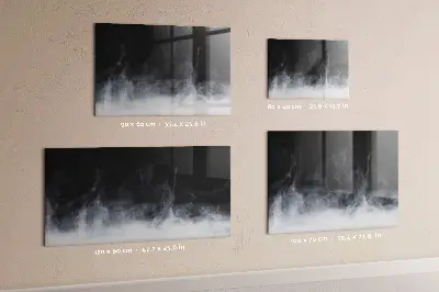 Magnetic Wall Board in Smoke