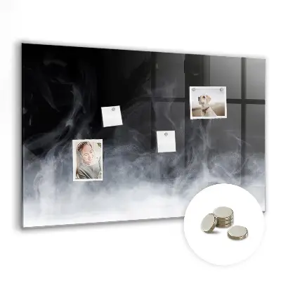 Magnetic Wall Board in Smoke