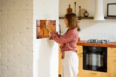 Large world map magnet board