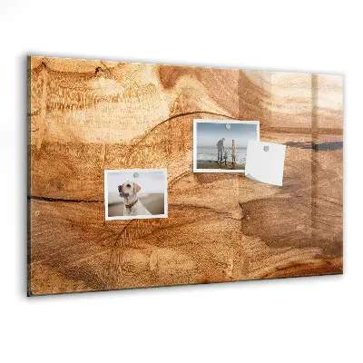 Magnetic wall board Wood texture