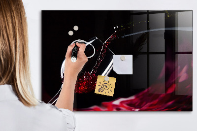 Magnetic marker board Wine