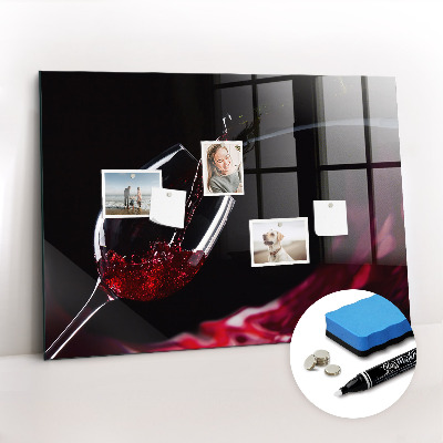 Magnetic board Wine