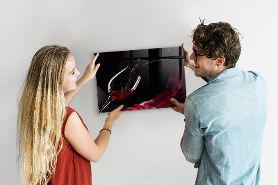 Magnetic marker board Wine