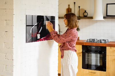 Magnetic marker board Wine