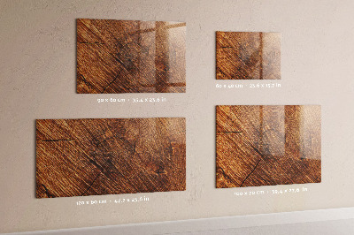 Magnetic marker board Decorative wood