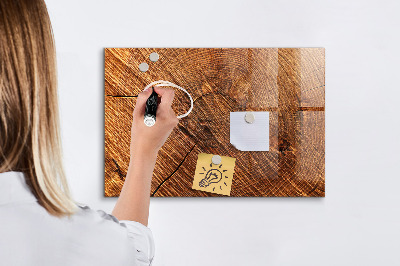 Magnetic marker board Decorative wood