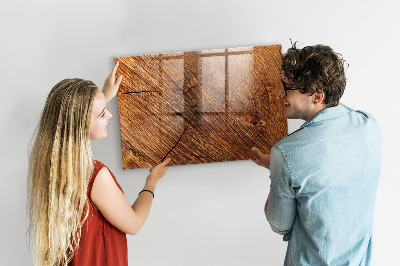 Magnetic marker board Decorative wood