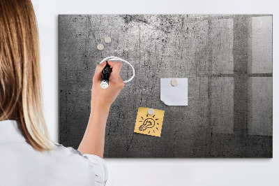 Magnetic marker board Metal wall