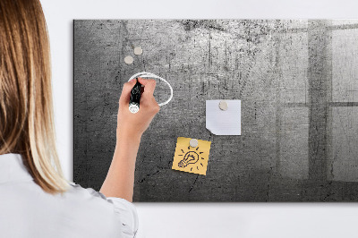 Magnetic marker board Metal wall