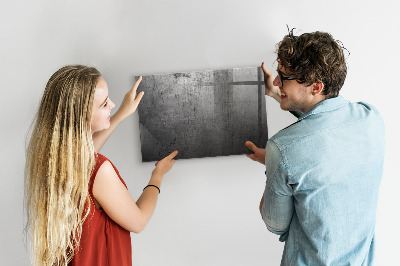 Magnetic marker board Metal wall