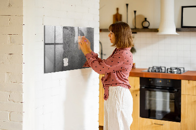 Magnetic marker board Metal wall