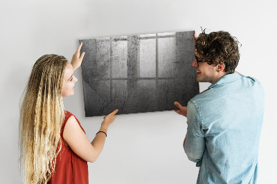 Magnetic marker board Metal wall