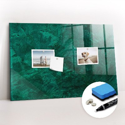 Magnetic marker board Emerald wall