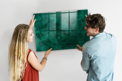 Magnetic marker board Emerald wall