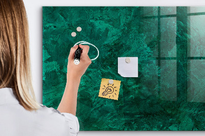 Magnetic marker board Emerald wall