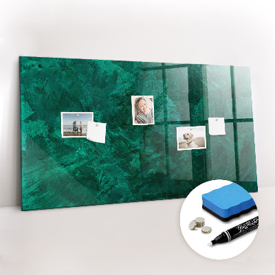 Magnetic marker board Emerald wall