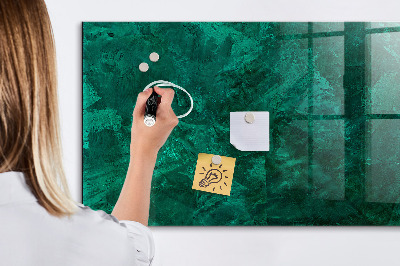 Magnetic marker board Emerald wall