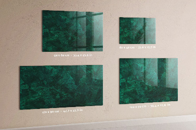 Magnetic marker board Emerald wall