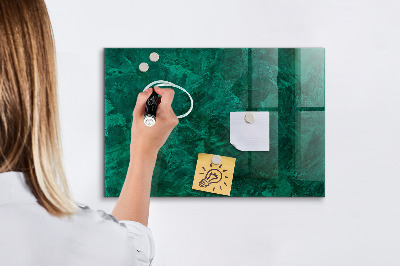 Magnetic marker board Emerald wall