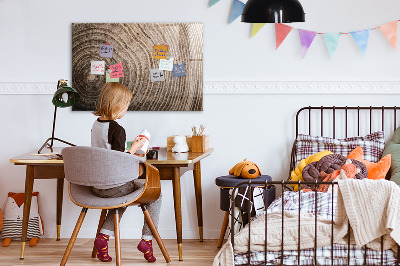 Magnetic dry erase board Tree stump