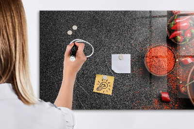 Magnetic marker board Red peppers