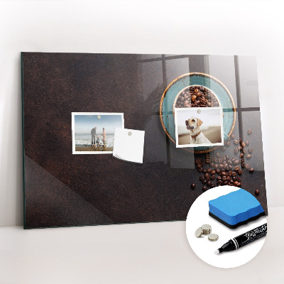 Magnetic marker board Cup of coffee