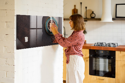 Magnetic board with magnets Cup of coffee